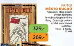 Dráčik Bang! Město duchů nabídka
