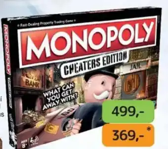 Dráčik Monopoly Cheaters edition nabídka