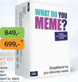 Dráčik Hra - What do you meme? nabídka