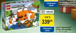 Tesco LEGO Minecraft 21178 Liščí domek nabídka