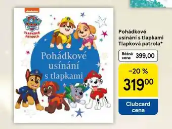 Tesco Pohádkové usínání s tlapkami Tlapková patrola nabídka