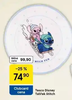 Tesco Tesco Disney Talířek Stitch nabídka