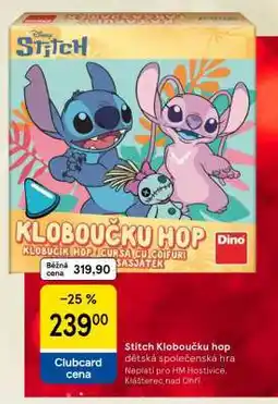 Tesco Stitch Kloboučku hop nabídka