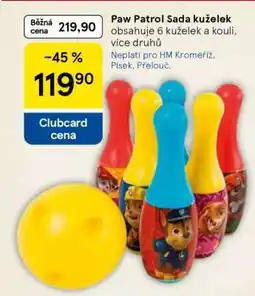 Tesco Paw Patrol Sada kuželek nabídka