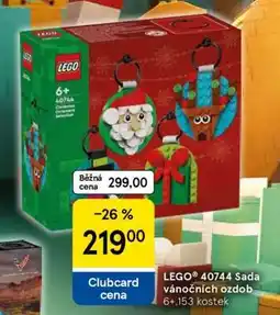 Tesco LEGO 40744 Sada vánočních ozdob nabídka