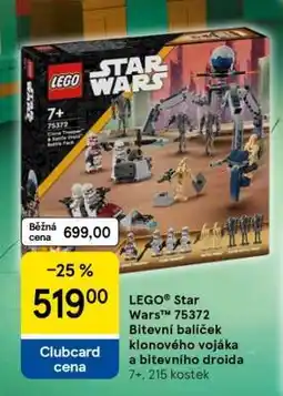 Tesco LEGO Star Wars 75372 nabídka