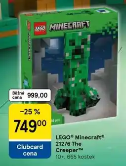 Tesco LEGO Minecraft 21276 The Creeper nabídka