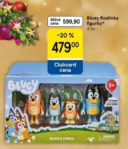 Tesco Bluey Rodinka figurky nabídka