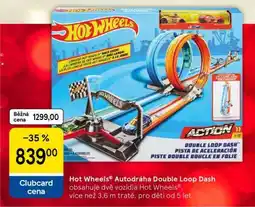 Tesco Hot Wheels Autodráha Double Loop Dash nabídka