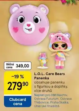 Tesco L.O.L. Care Bears Panenka nabídka