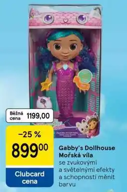 Tesco Gabby's Dollhouse Mořská víla nabídka