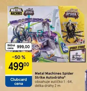Tesco Metal Machines Spider Strike Autodráha nabídka