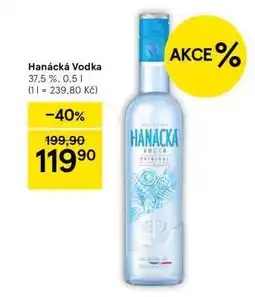 Tesco Hanácká Vodka nabídka