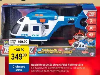 Tesco Rapid Rescue Záchranářská helikoptéra nabídka