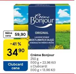 Tesco Créme Bonjour nabídka