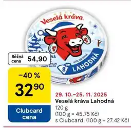 Tesco Veselá kráva lahodná nabídka