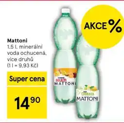 Tesco Mattoni nabídka