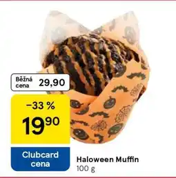 Tesco Haloween Muffin nabídka