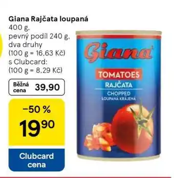 Giana rajčata loupaná