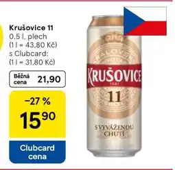 Tesco Krušovice 11 nabídka