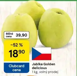 Tesco Jablka Golden Delicious nabídka