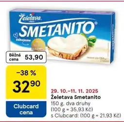 Tesco Želetava Smetanito nabídka