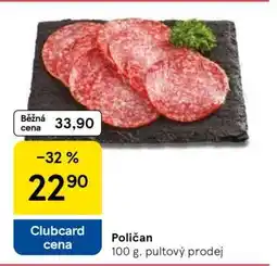 Tesco Poličan nabídka