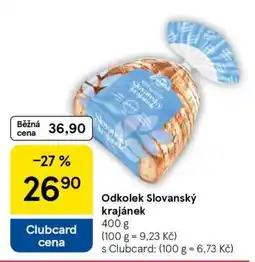Tesco ODKOLEK SLOVANSKÝ KRAJÁNEK nabídka