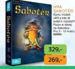 Dráčik Hra Sabotér nabídka