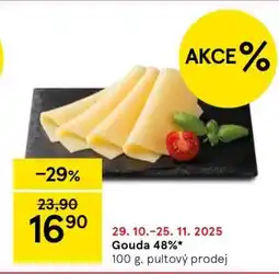 Tesco Gouda 48% nabídka