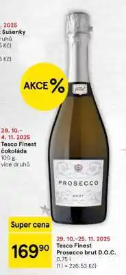 Tesco Tesco Finest Prosecco brut D.O.C nabídka