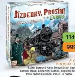 Dráčik Jízdenky, Prosím! evropa nabídka
