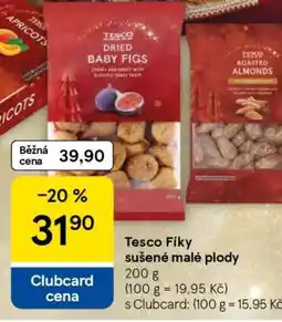 Tesco Tesco Fíky sušené malé plody nabídka