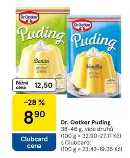 Tesco Dr. Oetker Puding nabídka