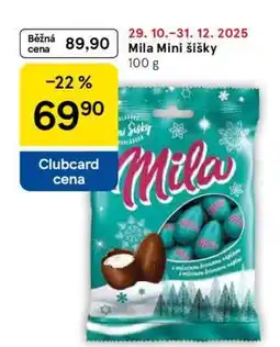 Tesco Mila mini šišky nabídka