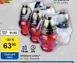 Tesco Hřbitovní svíčky nabídka