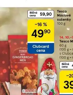 Tesco Tesco Máslové sušenky nabídka