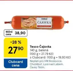Tesco Tesco Čajovka nabídka