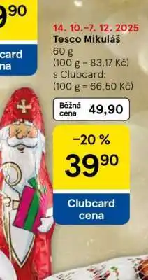 Tesco Tesco Mikuláš nabídka