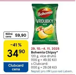 Tesco BOHEMIA CHIPSY nabídka