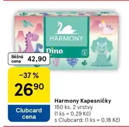 Tesco Harmony Kapesníčky nabídka
