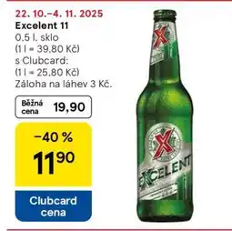 Tesco Excelent 11 nabídka