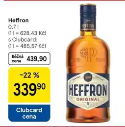 Tesco Heffron nabídka
