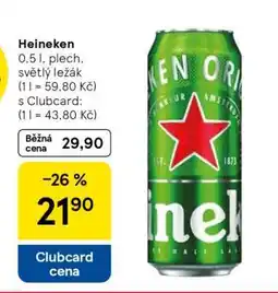 Tesco Heineken nabídka