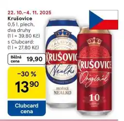 Tesco Krušovice nabídka