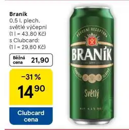 Tesco Braník nabídka