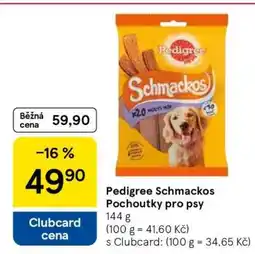 Tesco Pedigree Schmackos Pochoutky pro psy nabídka