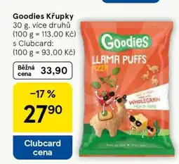 Tesco Goodies Křupky nabídka
