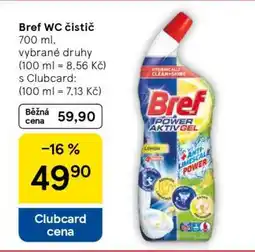 Tesco BREF WC čistič nabídka