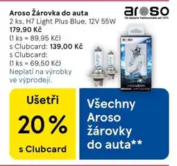 Tesco Aroso Žárovka do auta nabídka